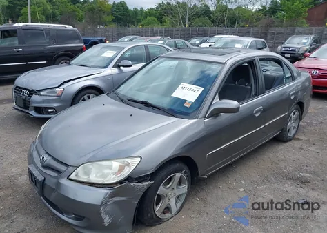 2004 Honda Civic Ex from USA, damaged, VIN 2HGES267X4H549448